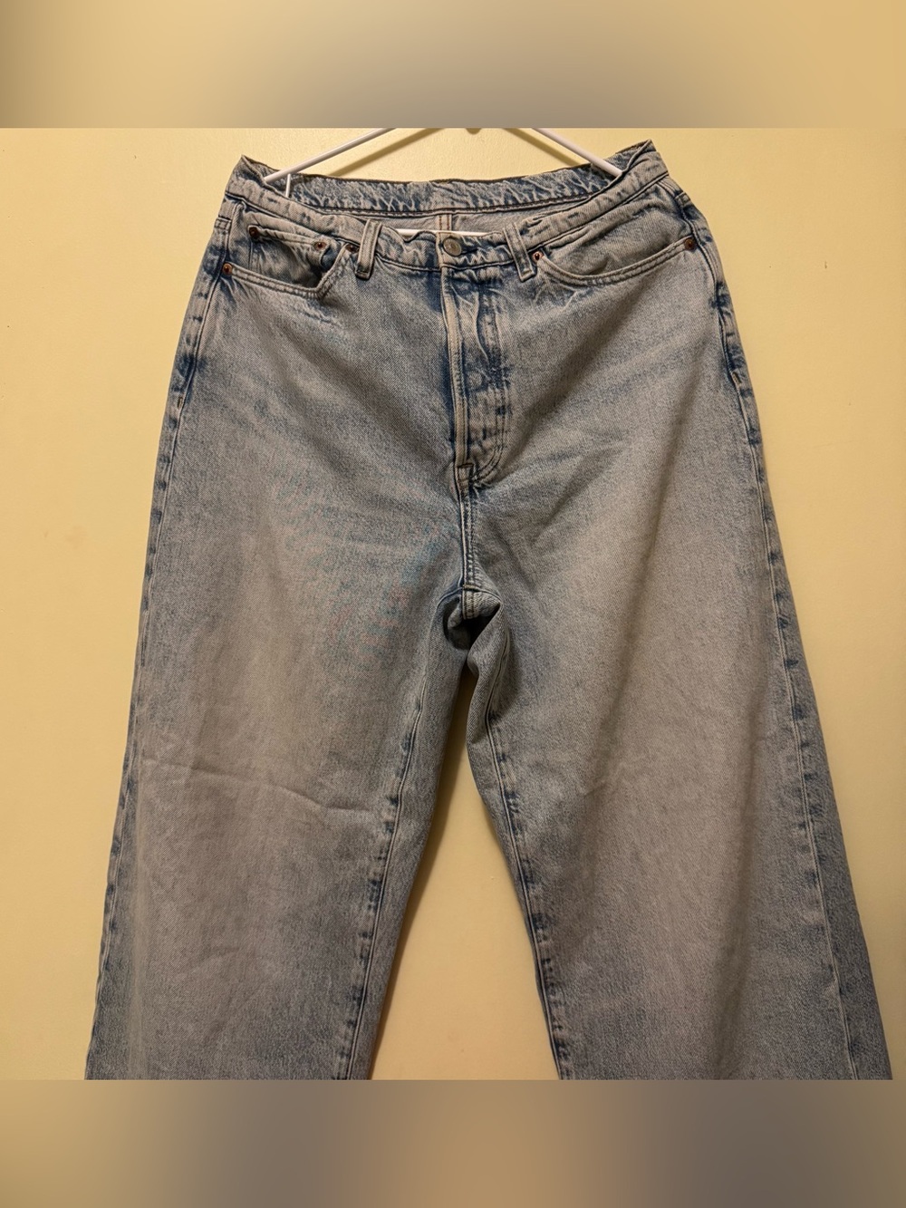 Buck Mason Light Wash Deck Jeans